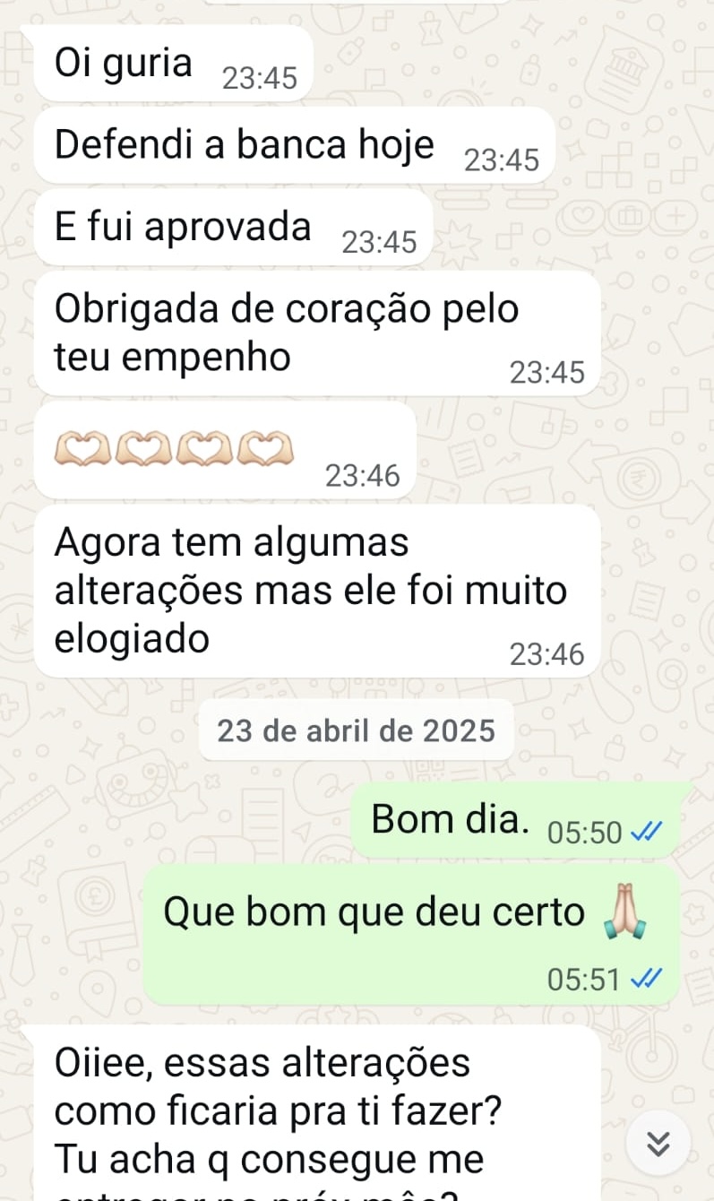 Depoimento de Cliente